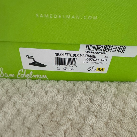 Sam Edelman Nicolette Macrame Sandals - Picture 3 of 4